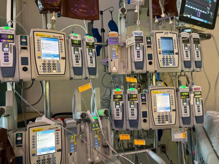 molly with keagen in ICU, Iowa, after his accident, article about divine trust by amyra mah